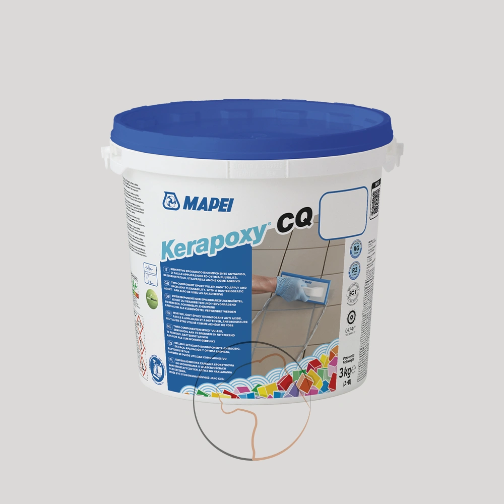 Kerapoxy CQ mapei junta epoxi